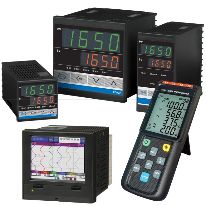 Temperature Instrumentation Temperature Controllers, Hand Held Indicators and Loggers.